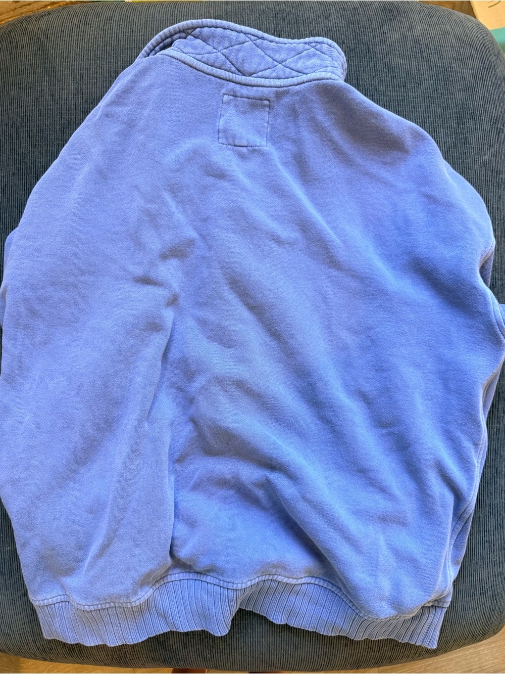 aerie oh snap! marbled blue sweatshirt - Picture 2 of 3